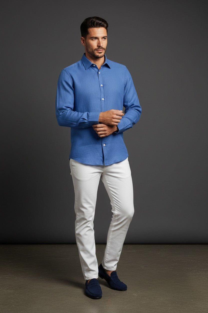 Linen Long Sleeve Shirt