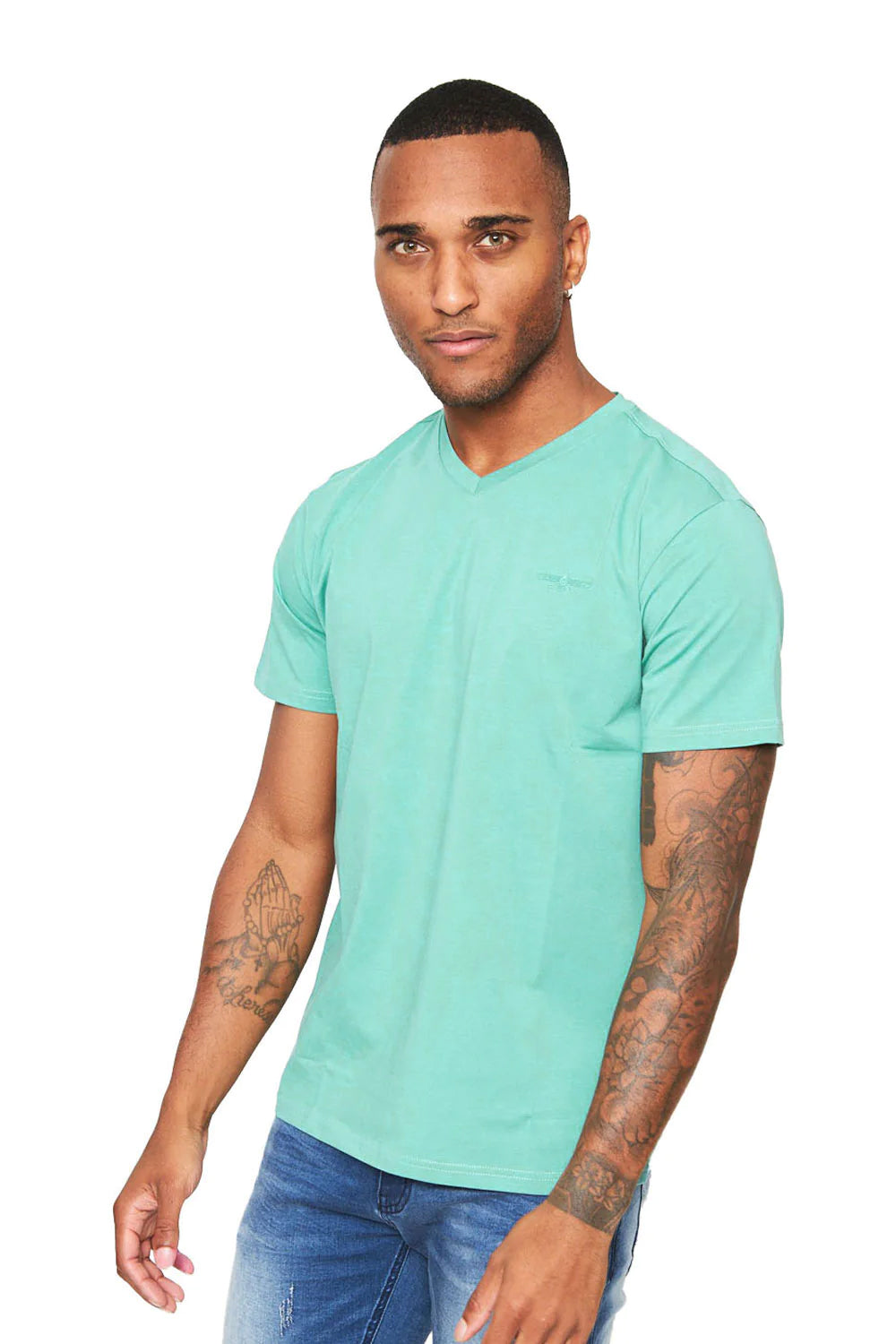Premium Short Sleeve V-Neck T-Shirt