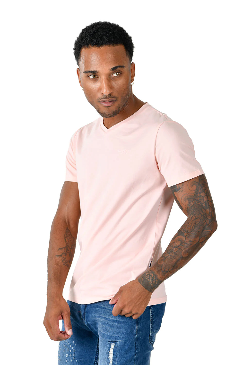 Premium Short Sleeve V-Neck T-Shirt