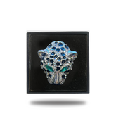 TIGER Crystal Animal Lapel pins PINS Ph accessories Vercini