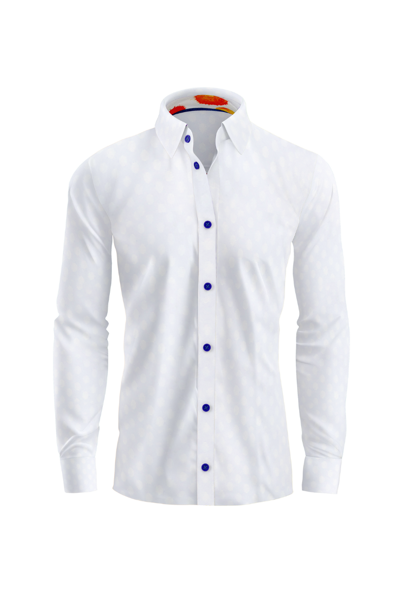 Vercini Classic Elegance White Shirt