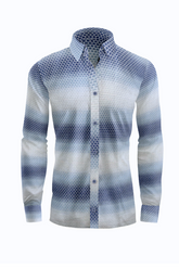 Blue Confidence Men's Dress Shirt