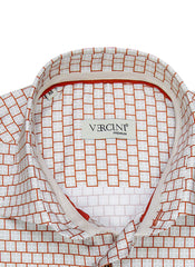 Geometric Harmony Tailored Men's Dress Shirt