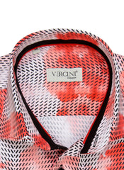 Coral Haze Men's Casual Shirt