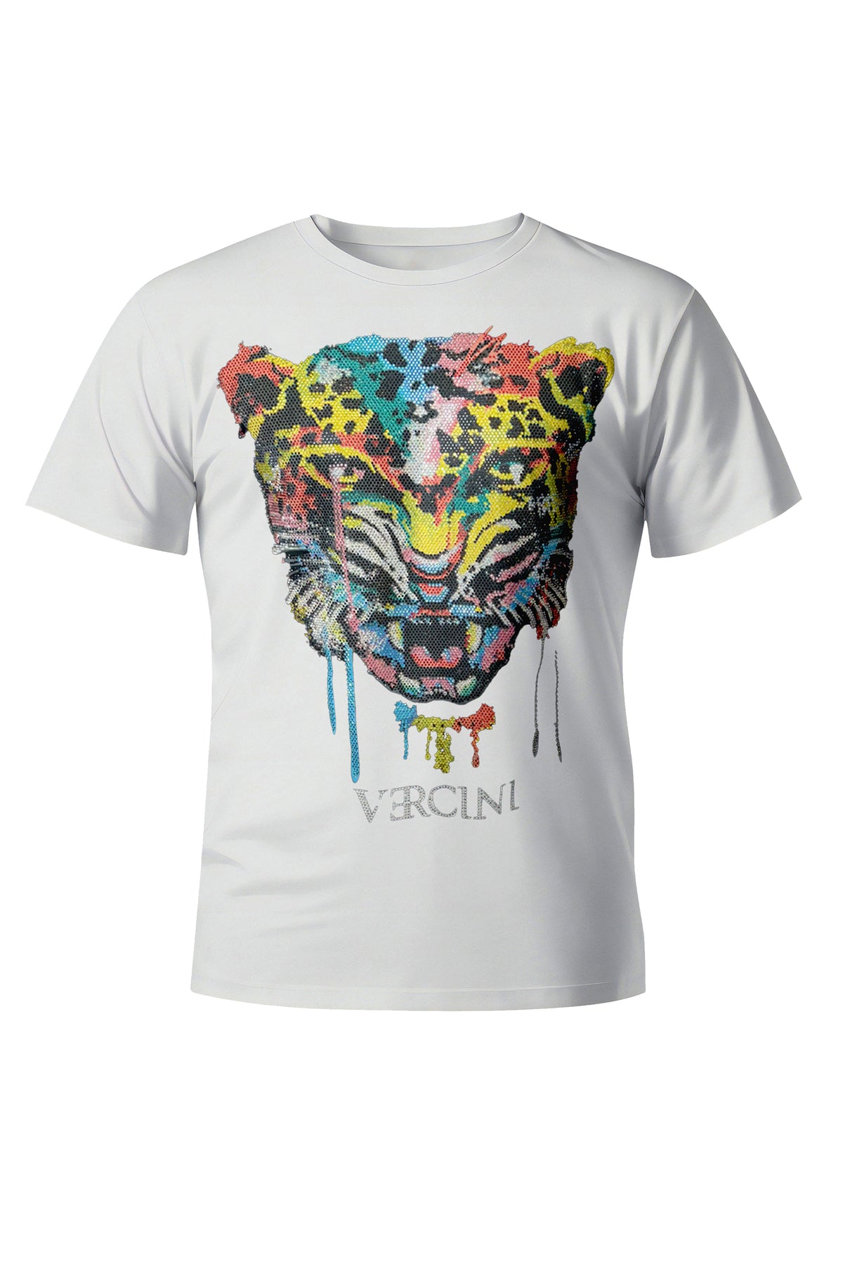 Urban Jungle Roar Graffiti Tiger T-Shirt VERCINI T-SHIRTS Shirt Collection Vercini