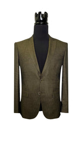 Olive Slim Flit Blazer BLAZERS Blazer Collection Vercini