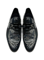 Vercini Exotic Skin Texture Loafers