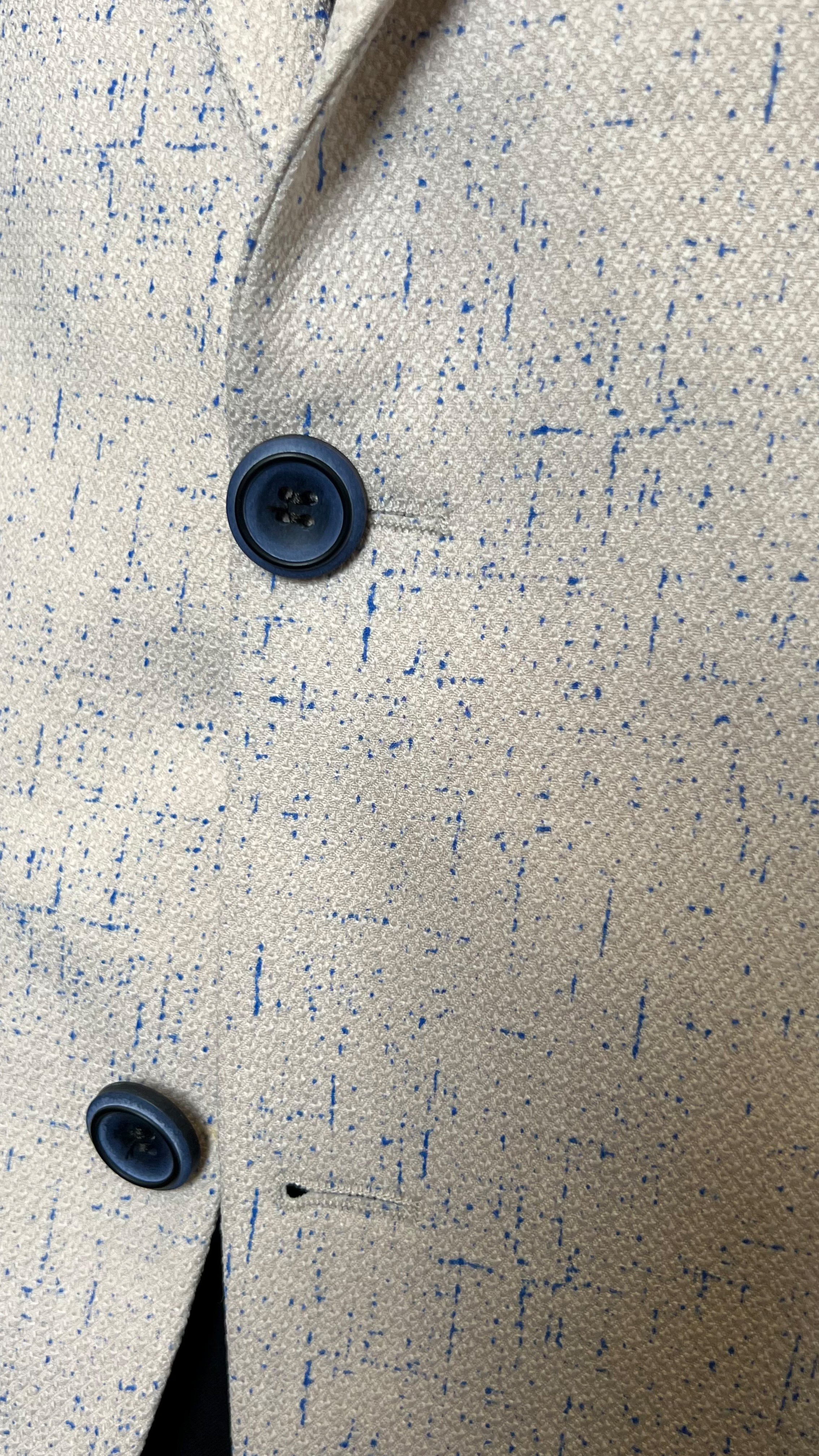 Vercini Men's Continental Textured Blazer