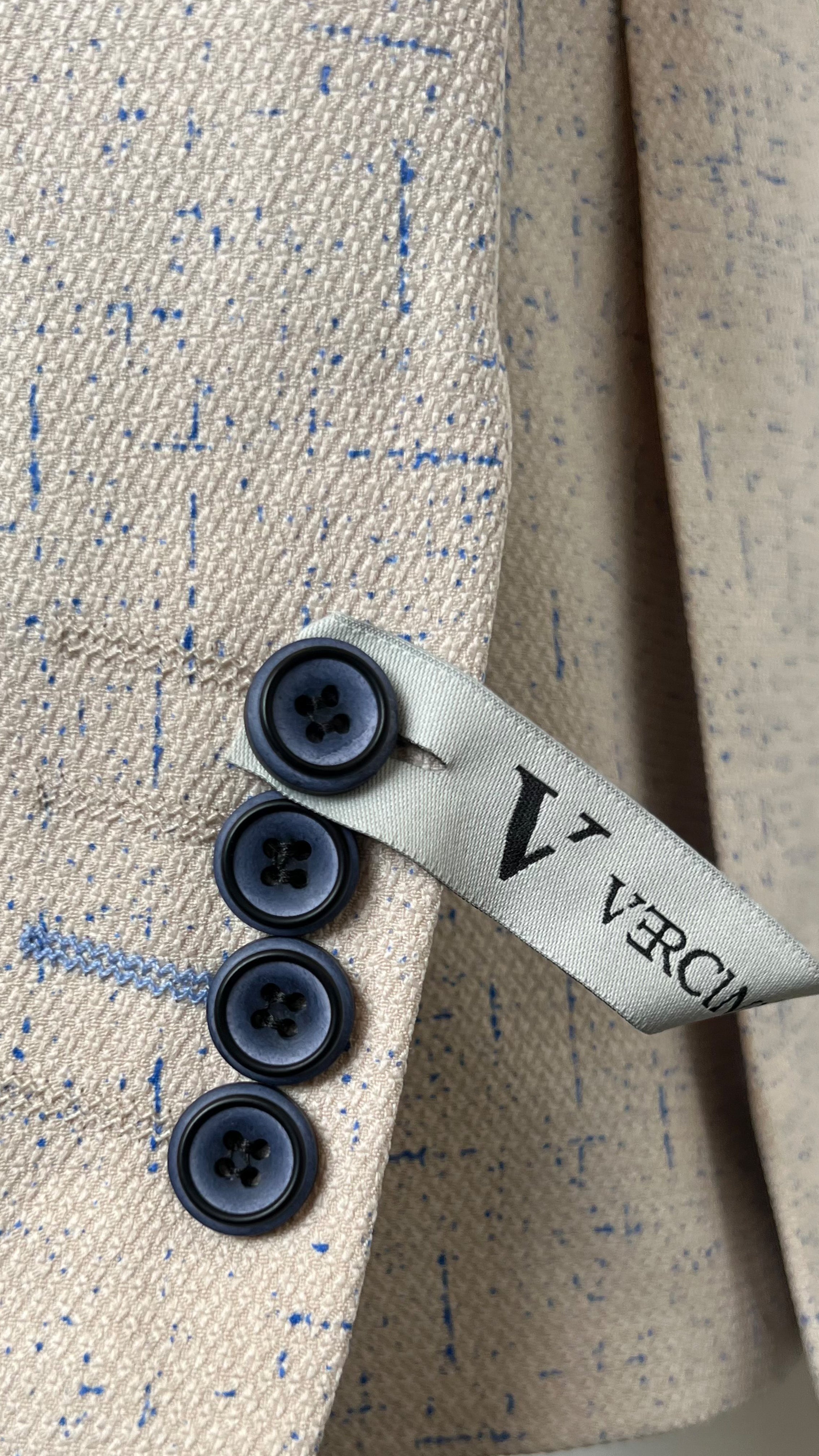 Vercini Men's Continental Textured Blazer