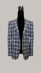 Vercini Regal Grid Men's Blazer