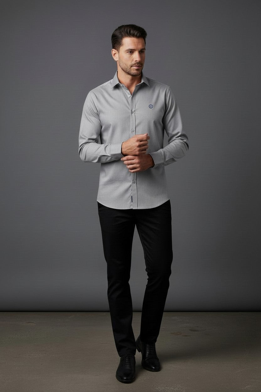 Vercini Savile Row Classic knitted shirts