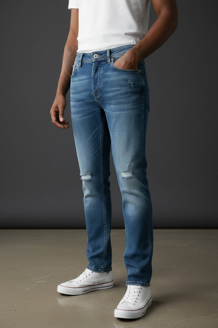 Integral Slim-Fit Jeans — Vercini