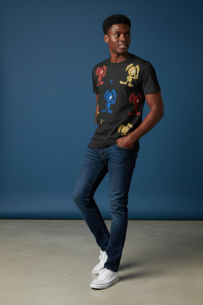 Playful Mischief Graphic T-Shirt