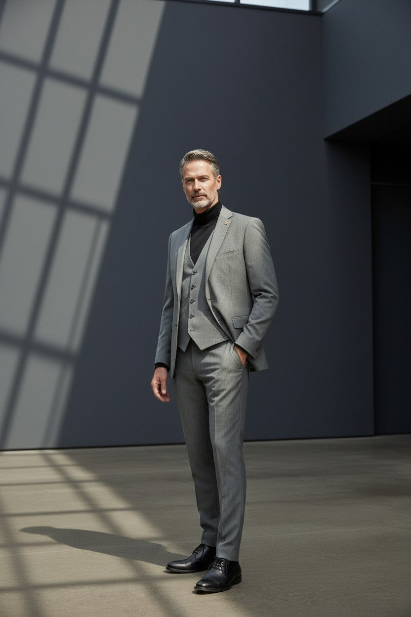 Forest Nightfall Three-Piece Ensemble by Vercini