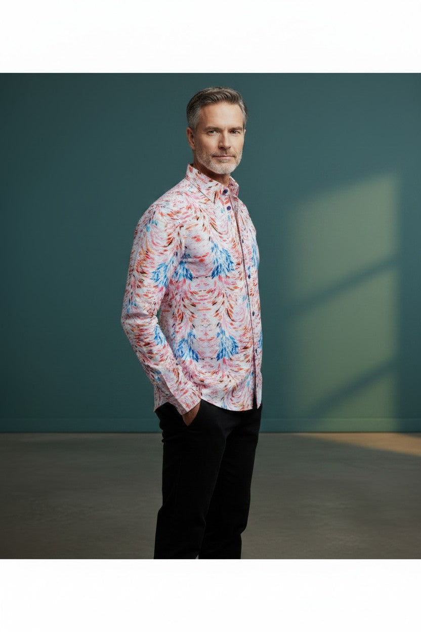 Vercini Tropical Breeze Premium Cotton Shirt