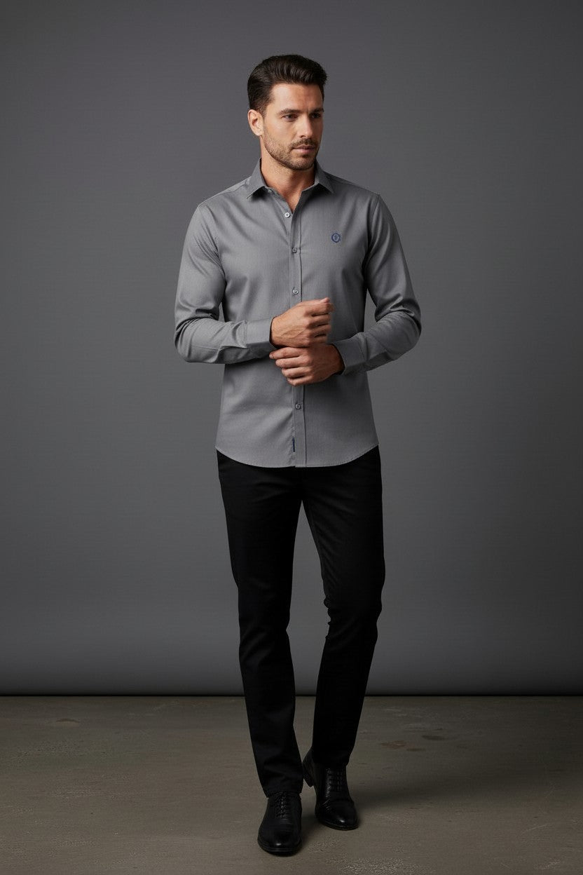 Vercini Savile Row Classic knitted shirts