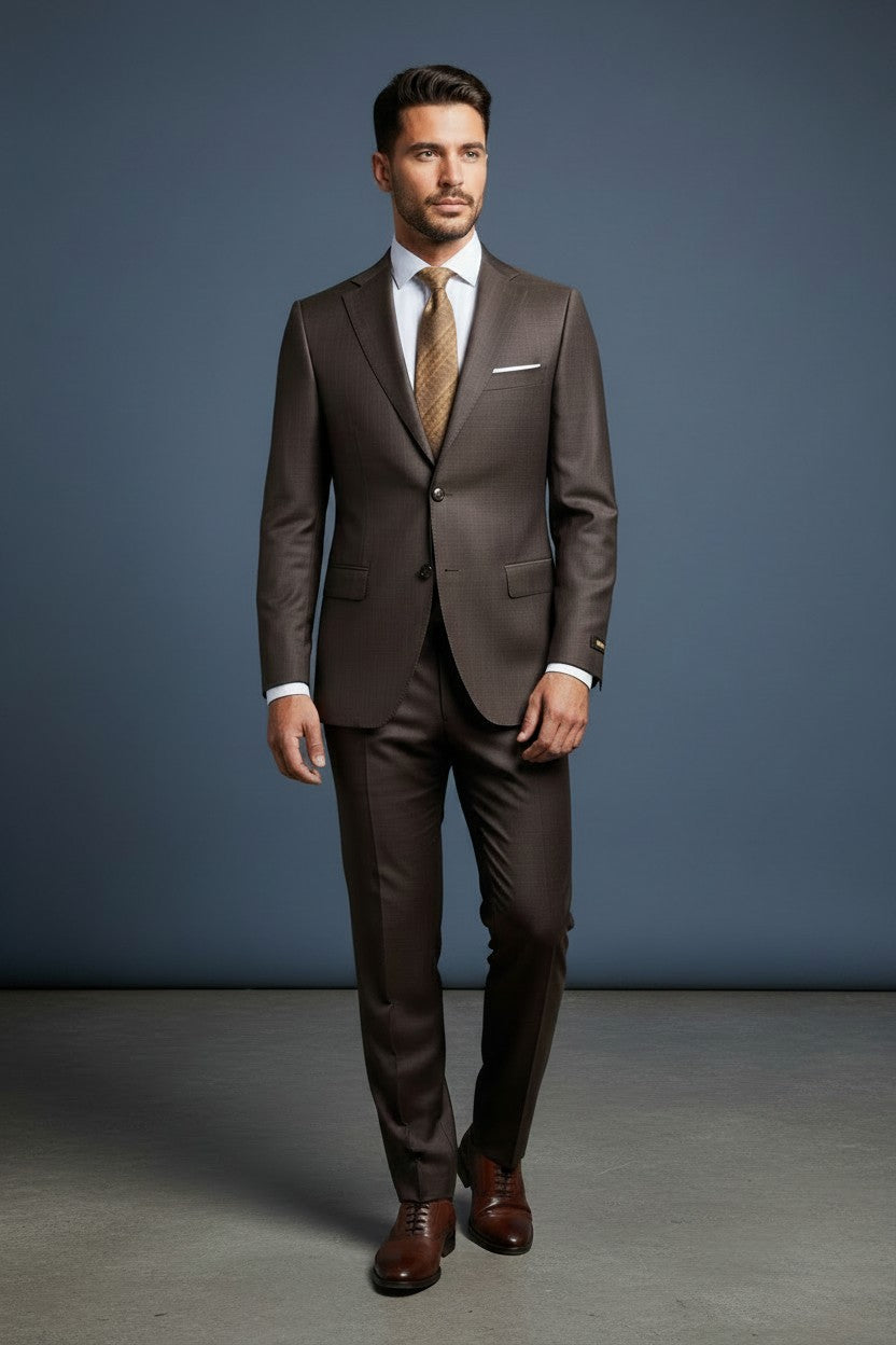 Masterclass modern luxury tailoring Wool Suit | M7035-15