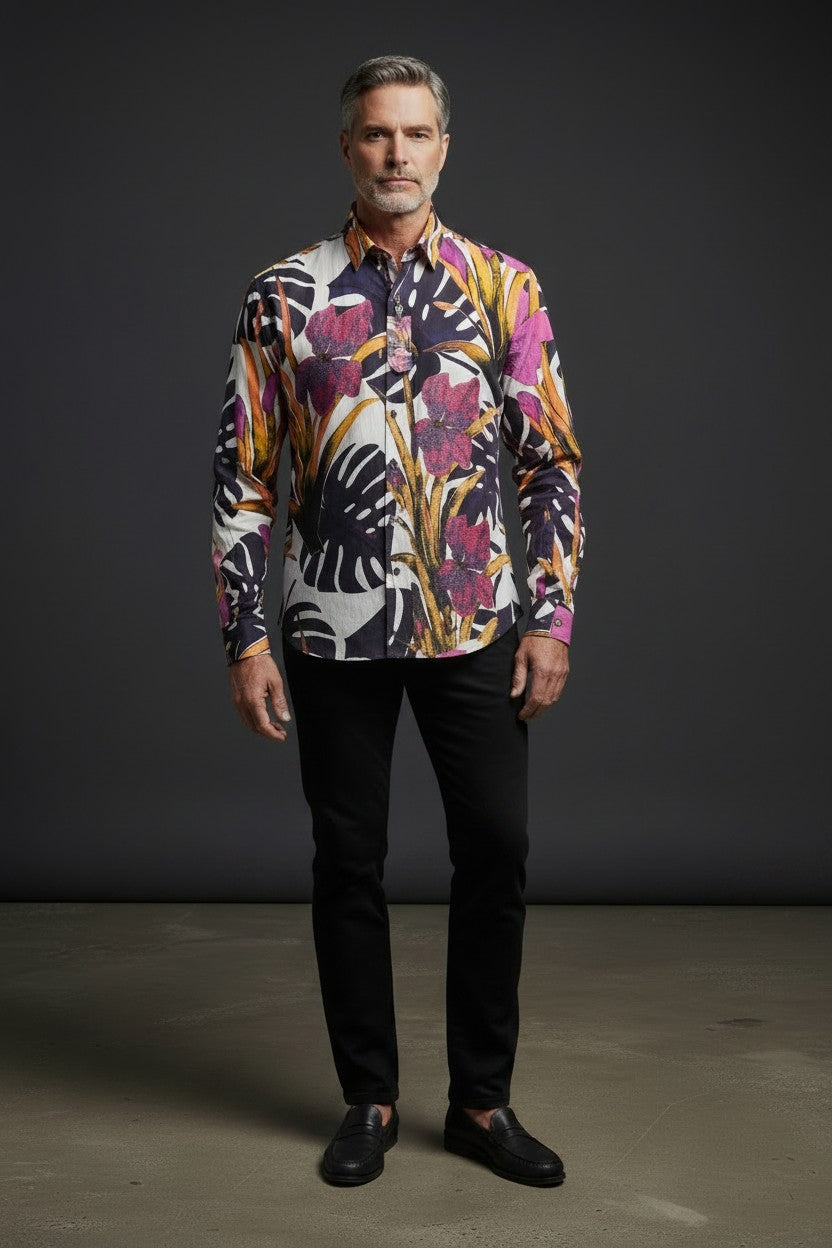 Vibrant shirt is a tropical masterpiece AFTER9