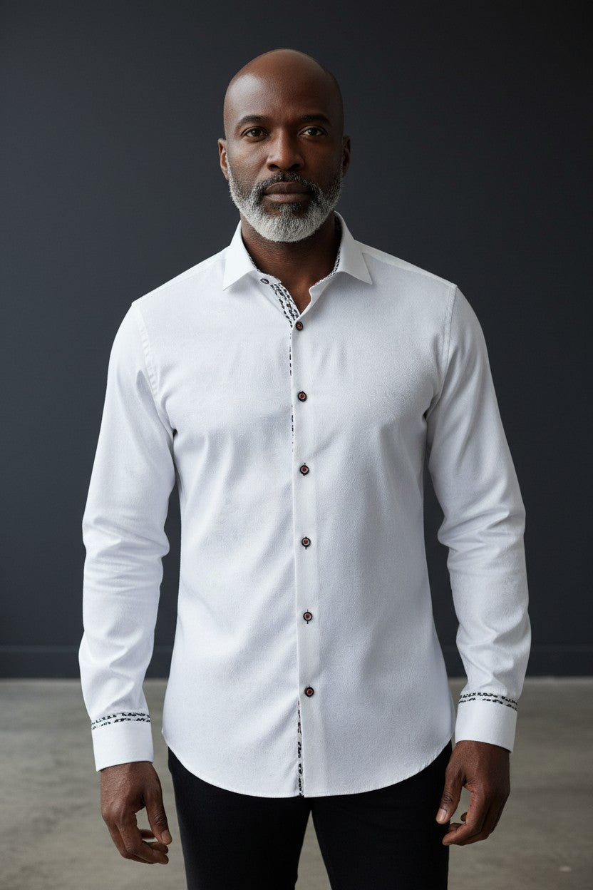 Vercini Abstract Artistry Dress Shirt VESC11