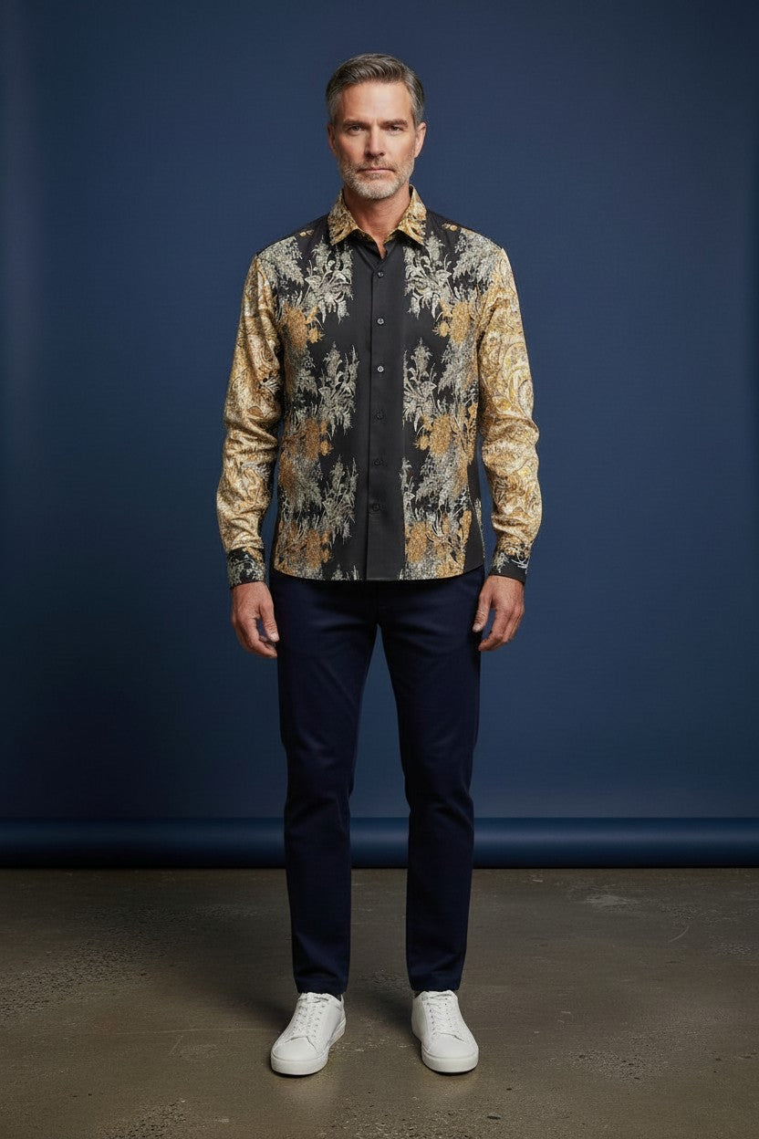 V VERCINI SHINY SHIRT AFTER9