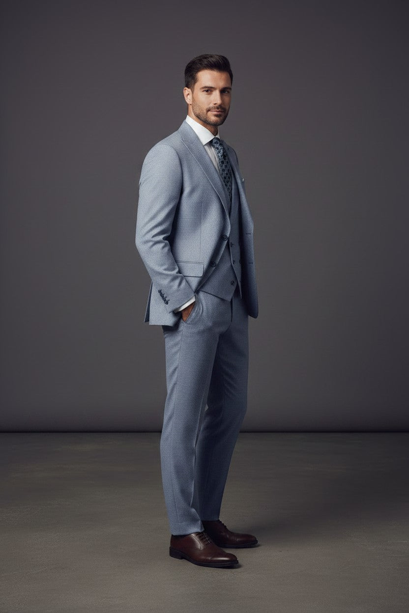 Vercini Signature Three-Piece Suit Collection