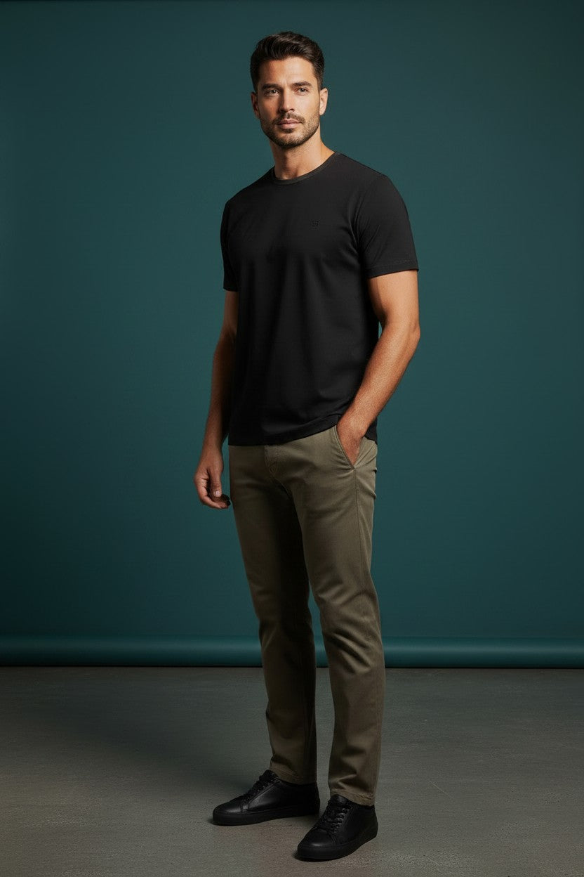 DarkCrew Neck T-Shirt