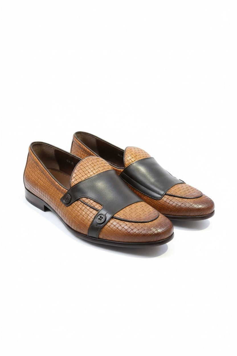 brown shoes