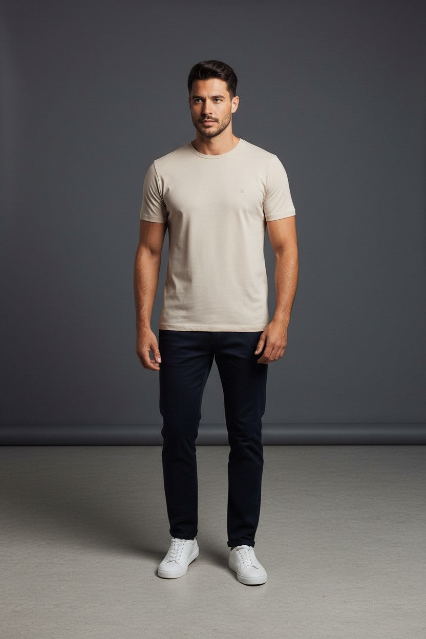 Vercini Signature Crew Neck T-Shirt – Premium Everyday Essential