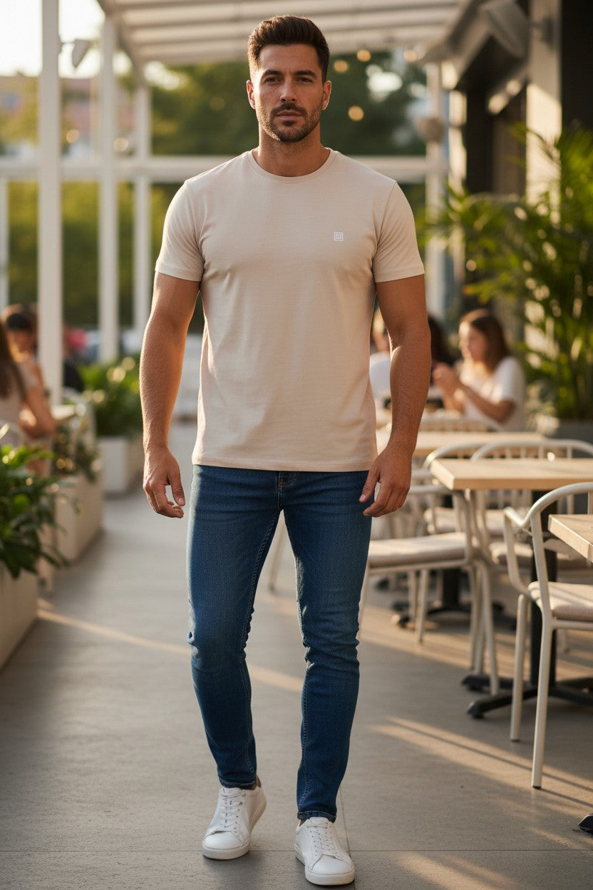 Vercini Signature Crew Neck T-Shirt – Premium Everyday Essential