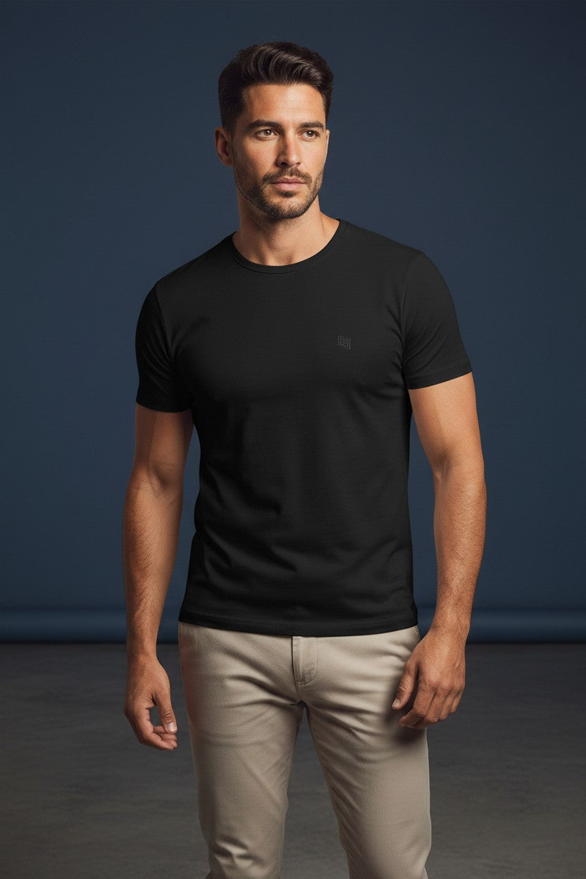 Vercini Signature Crew Neck T-Shirt – Premium Everyday Essential