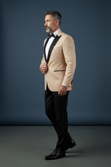 Beige Tuxedo Pose 3 - Corrected