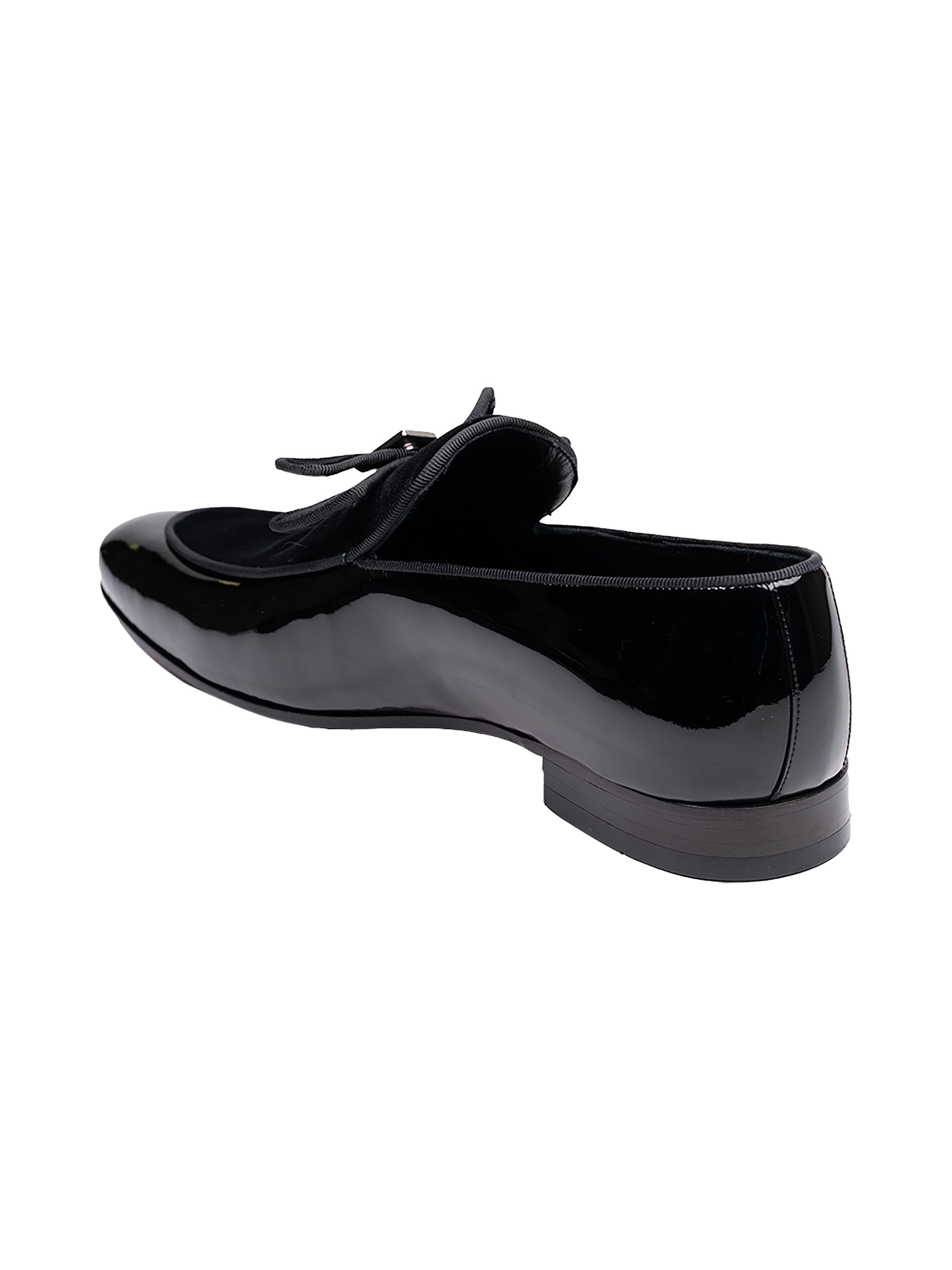 Vercini Tuxedo Loafer — Crystal Bow Edition
