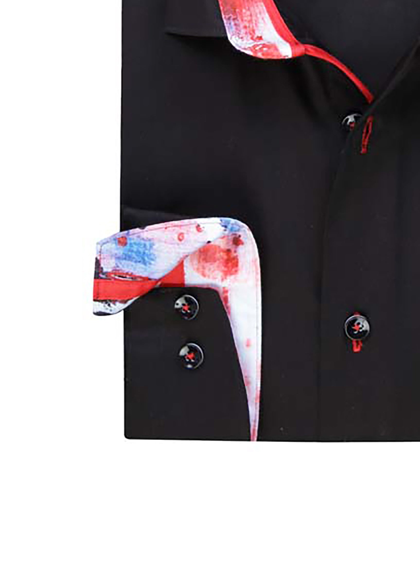 Vercini Black Dress Shirt
