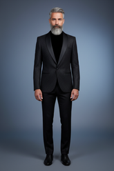 Black Tuxedo Front View