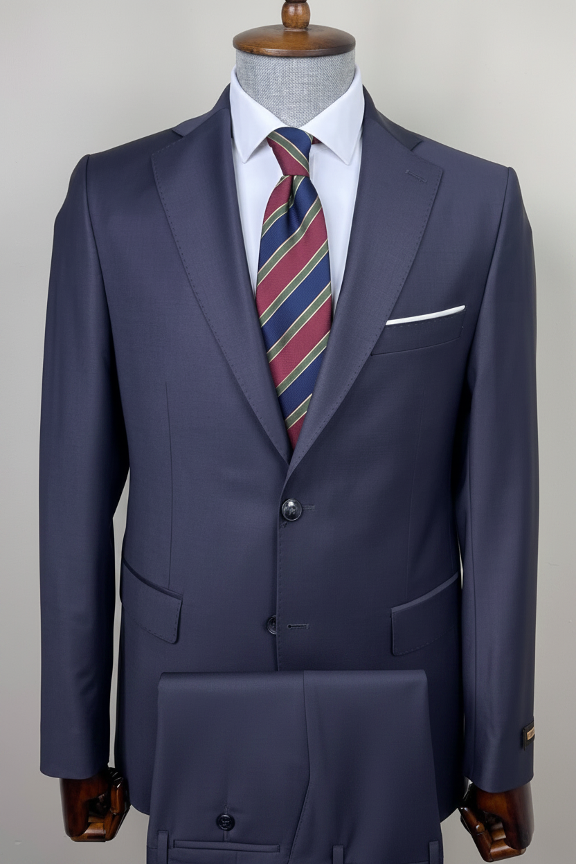 Dark Navy Suit – No Tag, Full Length