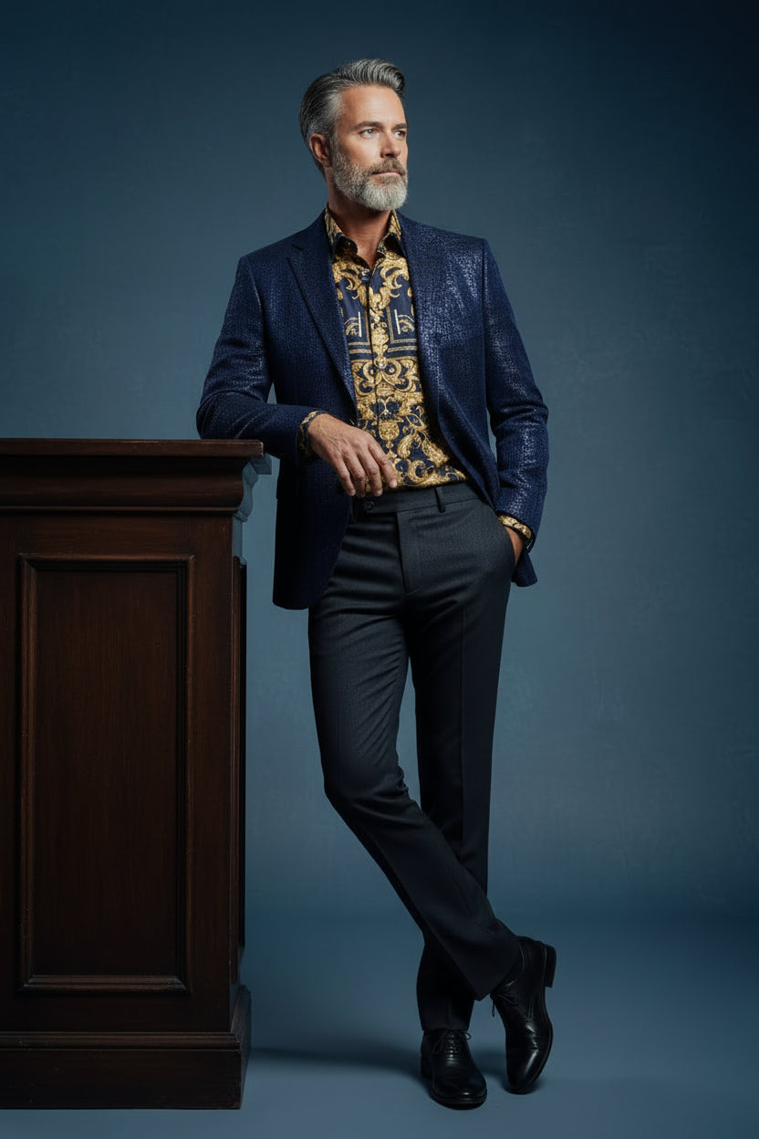 Sd Luxury Blazer - Premium Italian Blend Tailored Jacket