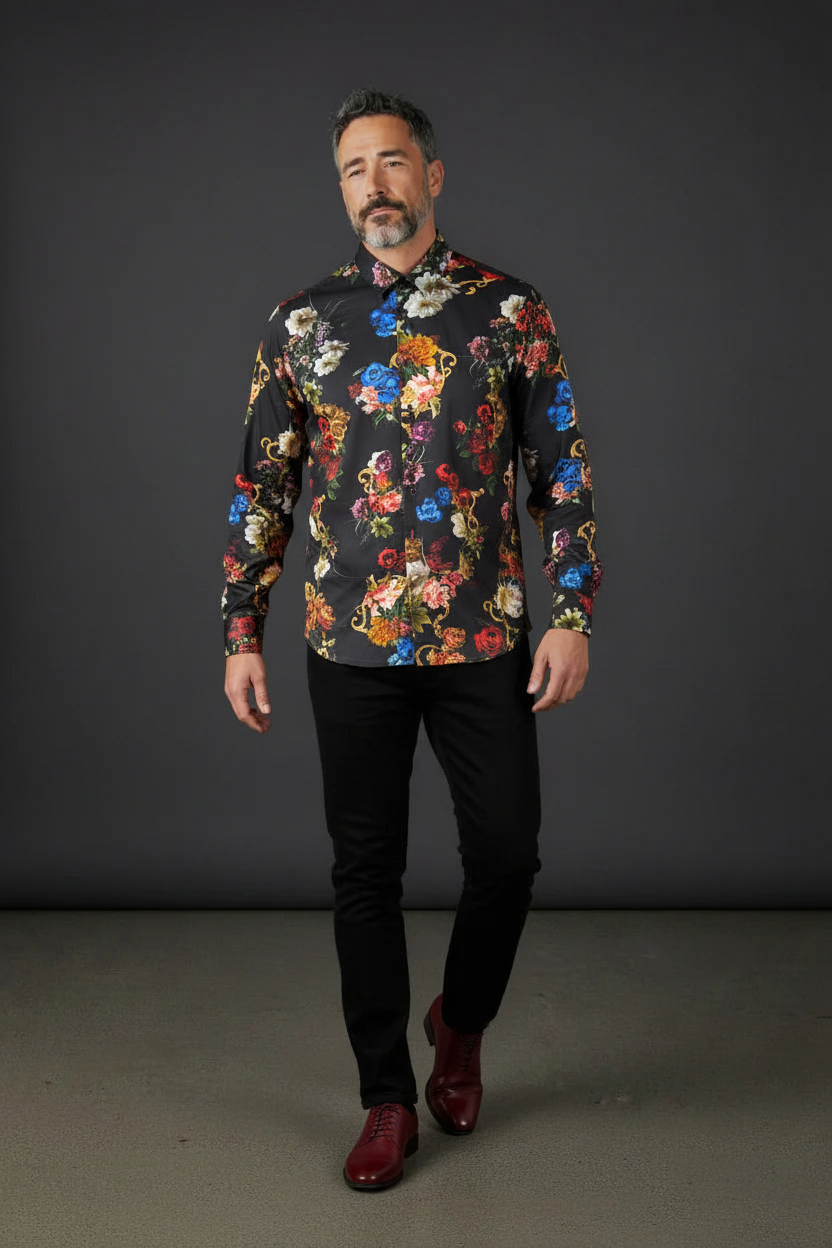 Baroque Floral Shirt
