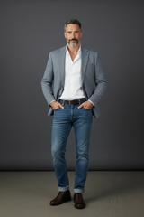 Men's Vibrant Blazer by Vercini