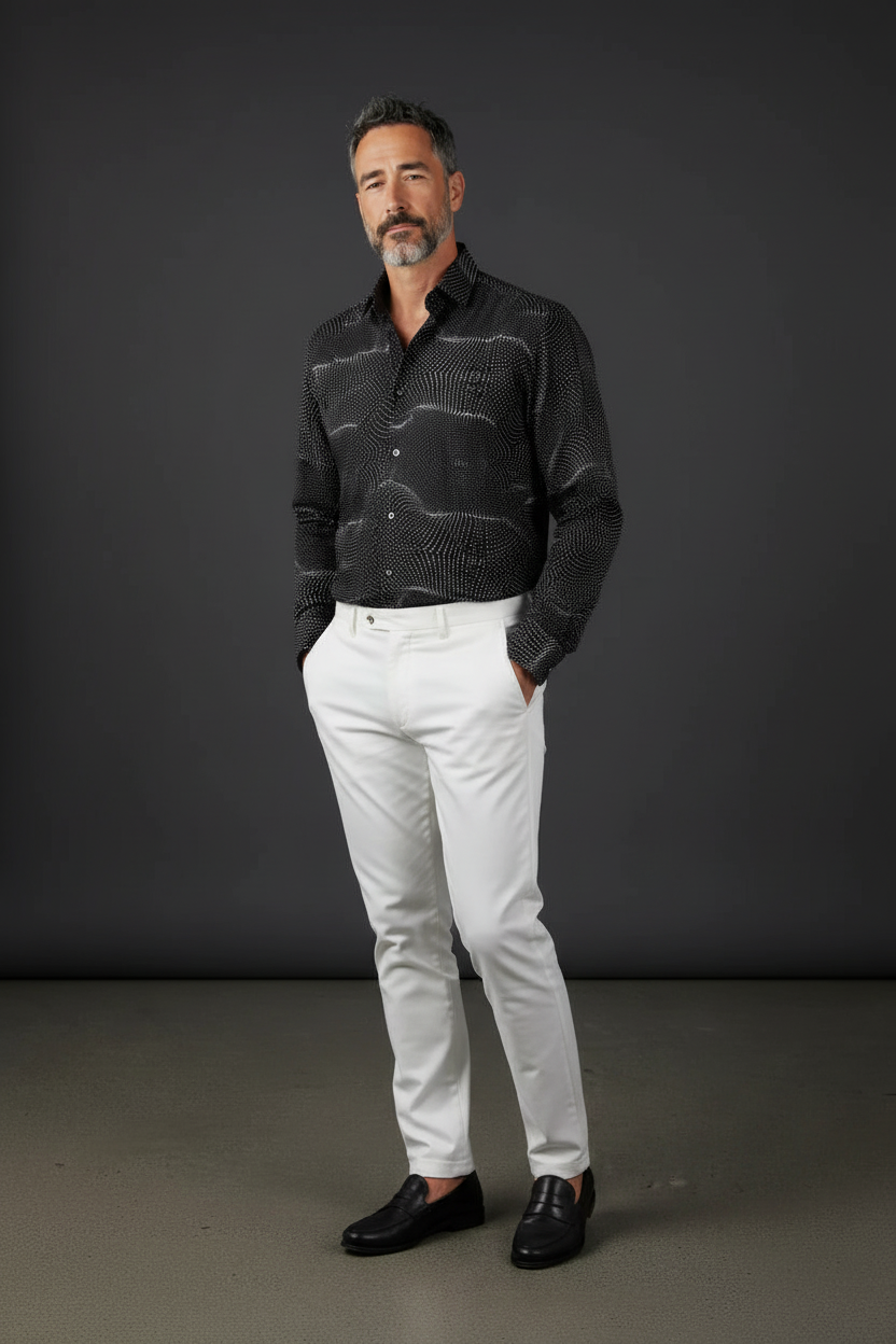 Stellar Pathway Men's Dress Shirt