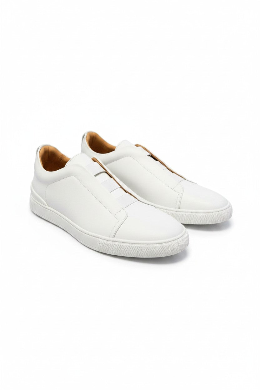 Slip-On Leather Sneakers Collection