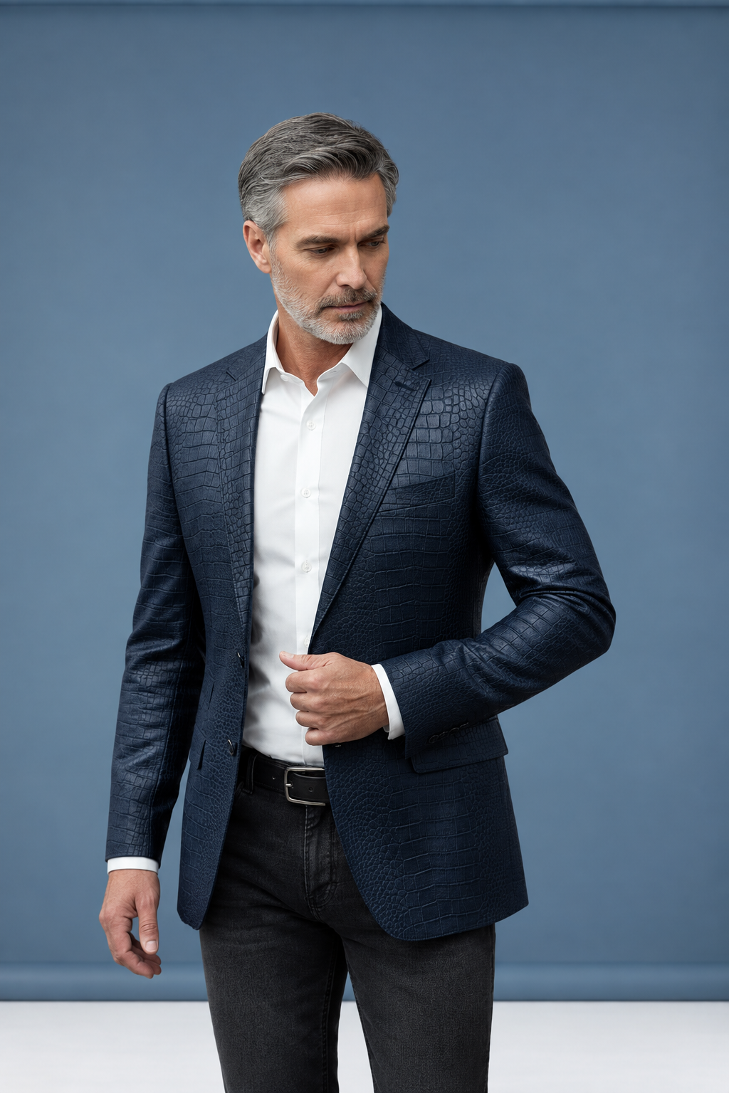 Jacket detail pose