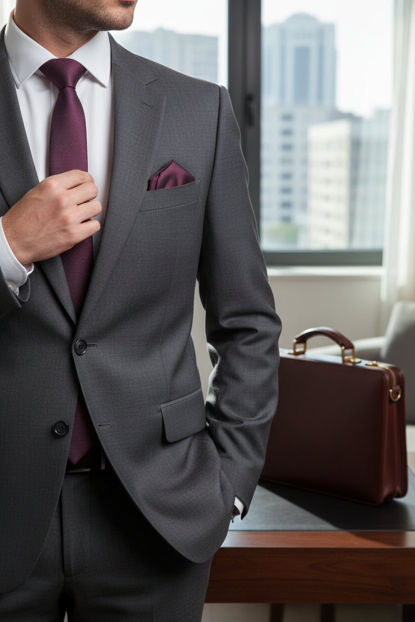 Vercini Solid Tie