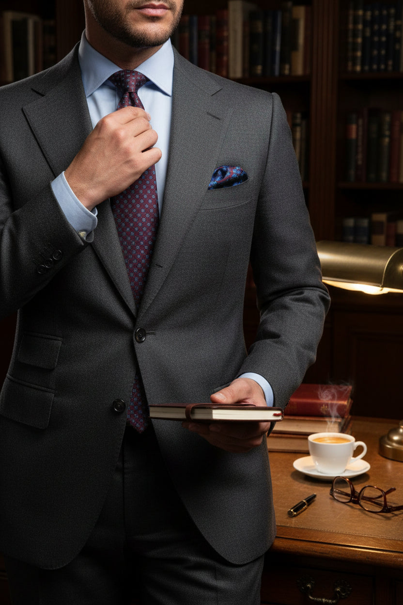 Geometric Pattern Tie