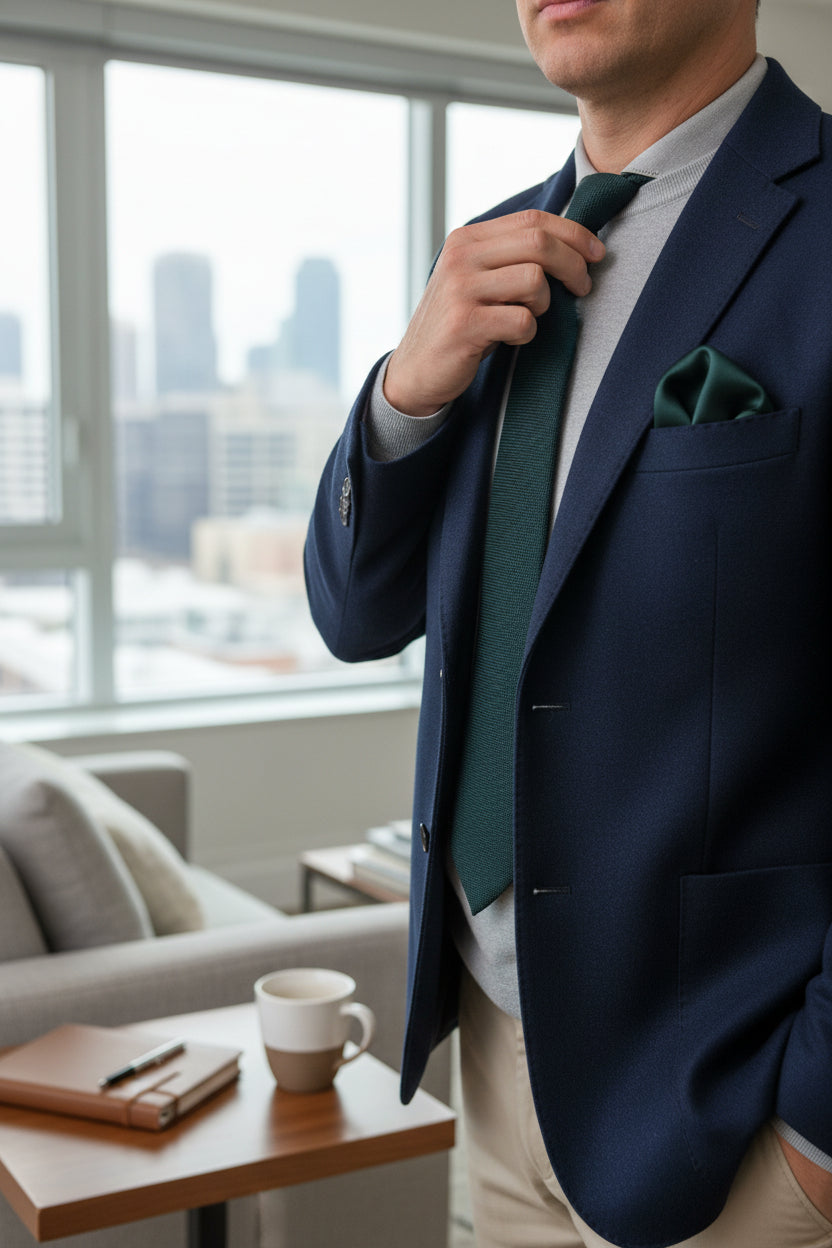 Vercini Solid Tie