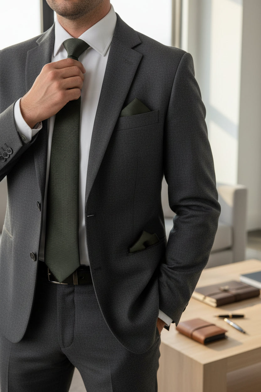 Vercini Solid Tie