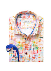 Chromatic Canvas Modern Fit Shirt CASUAL SHIRT Buy One Get One Free Vercini