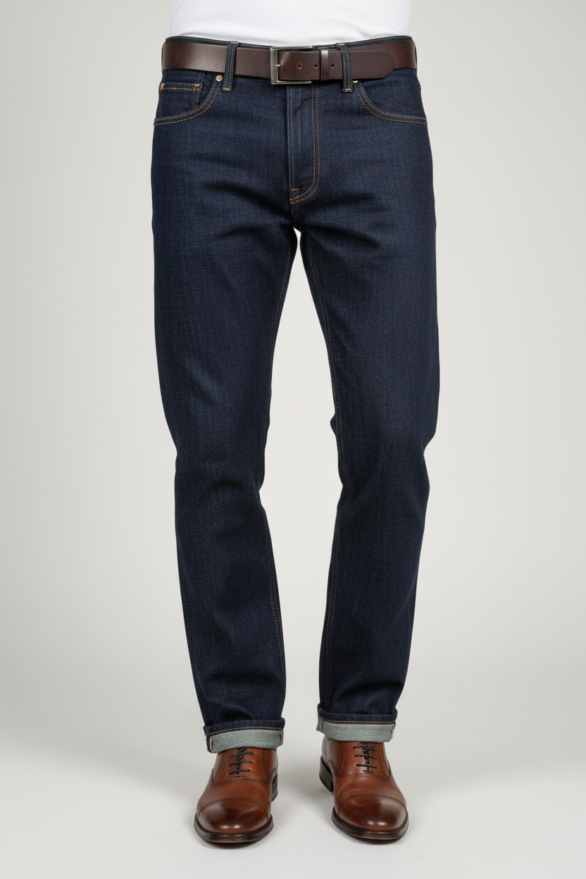 Raw Indigo Selvedge Denim
