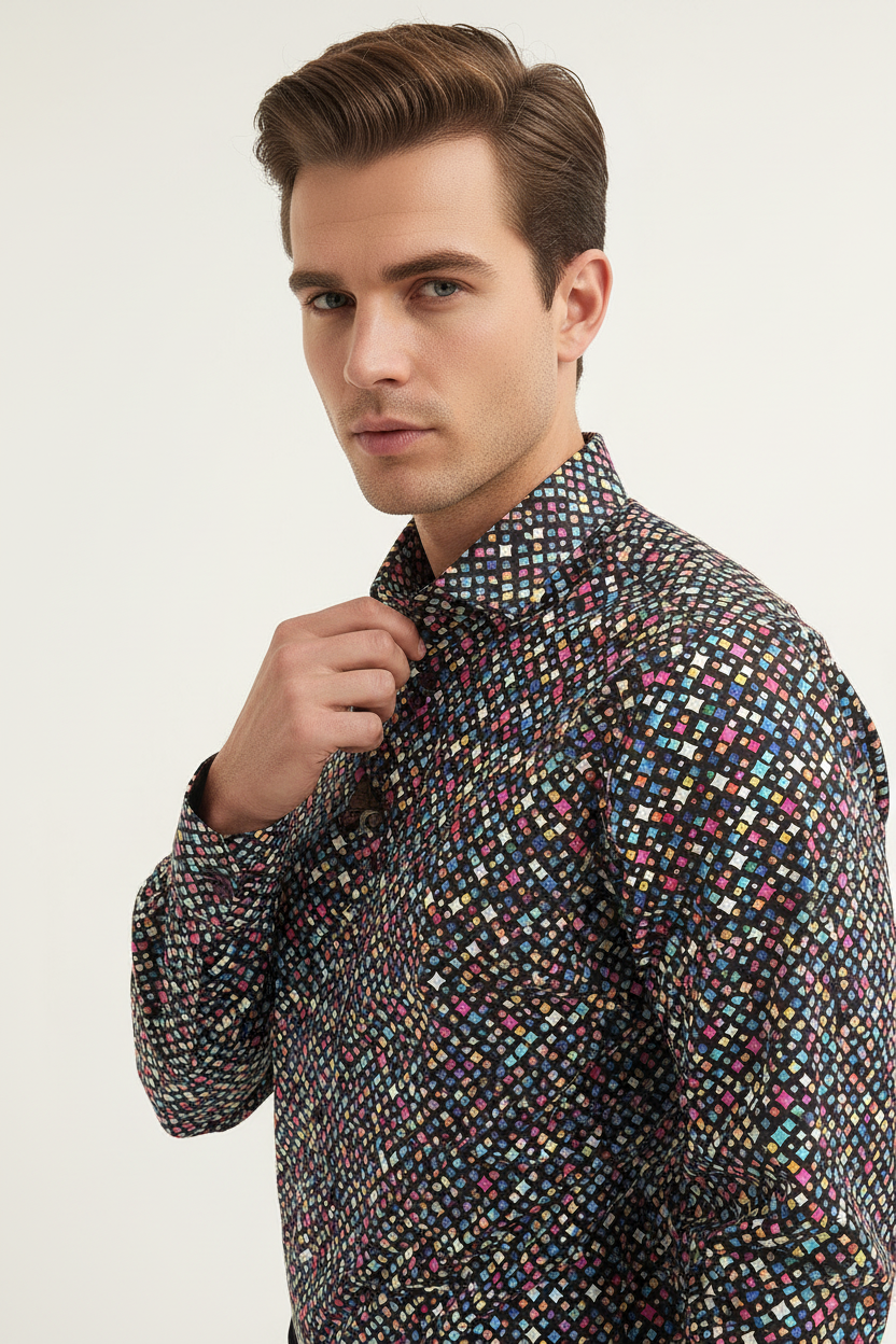 Male model side profile adjusting collar