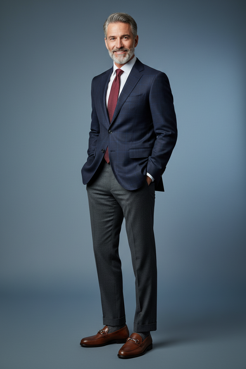 Men's Loafers - Full Outfit