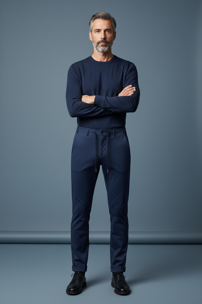 Navy Blue Trousers